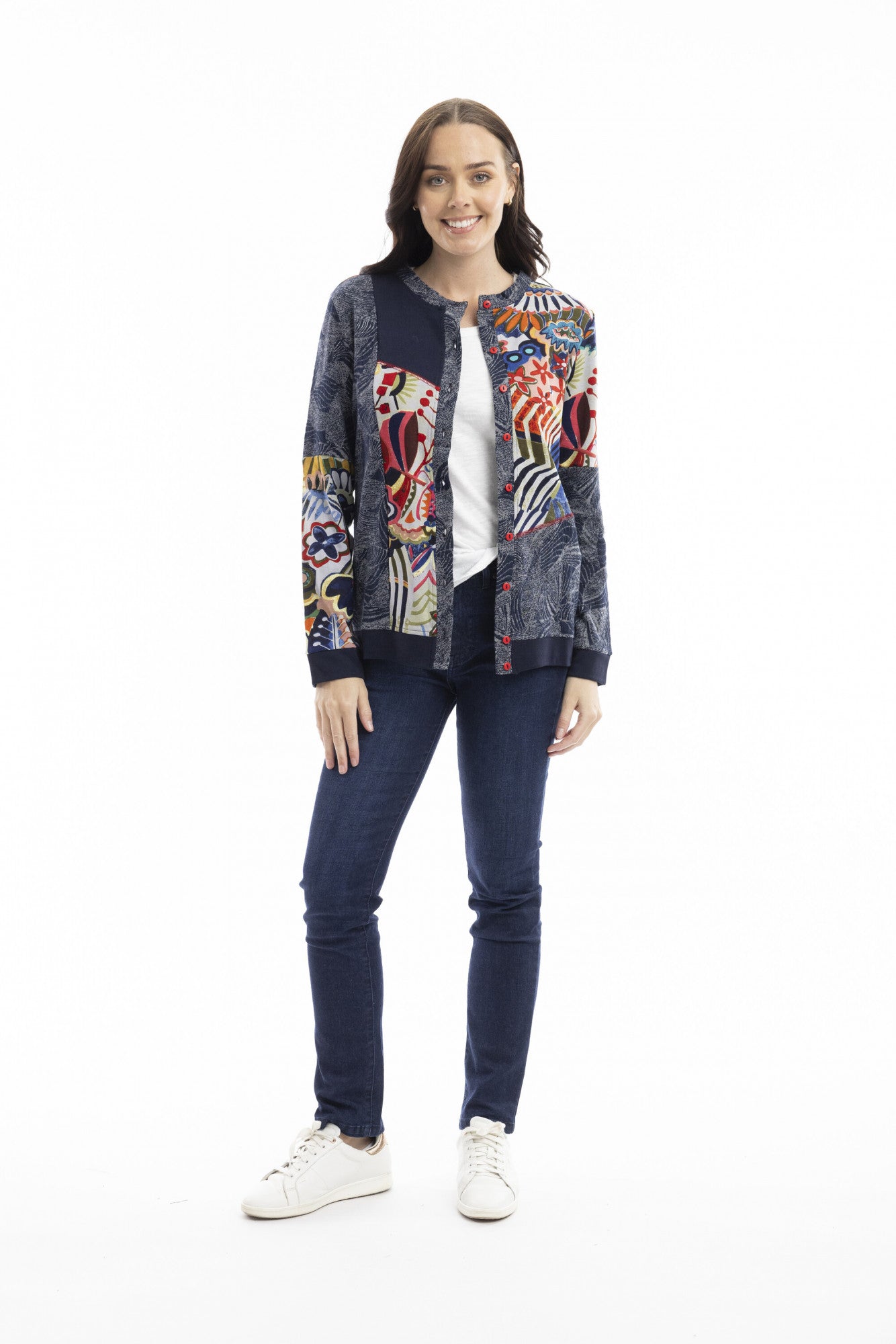 Hotel California Patch Cardigan by Orientique