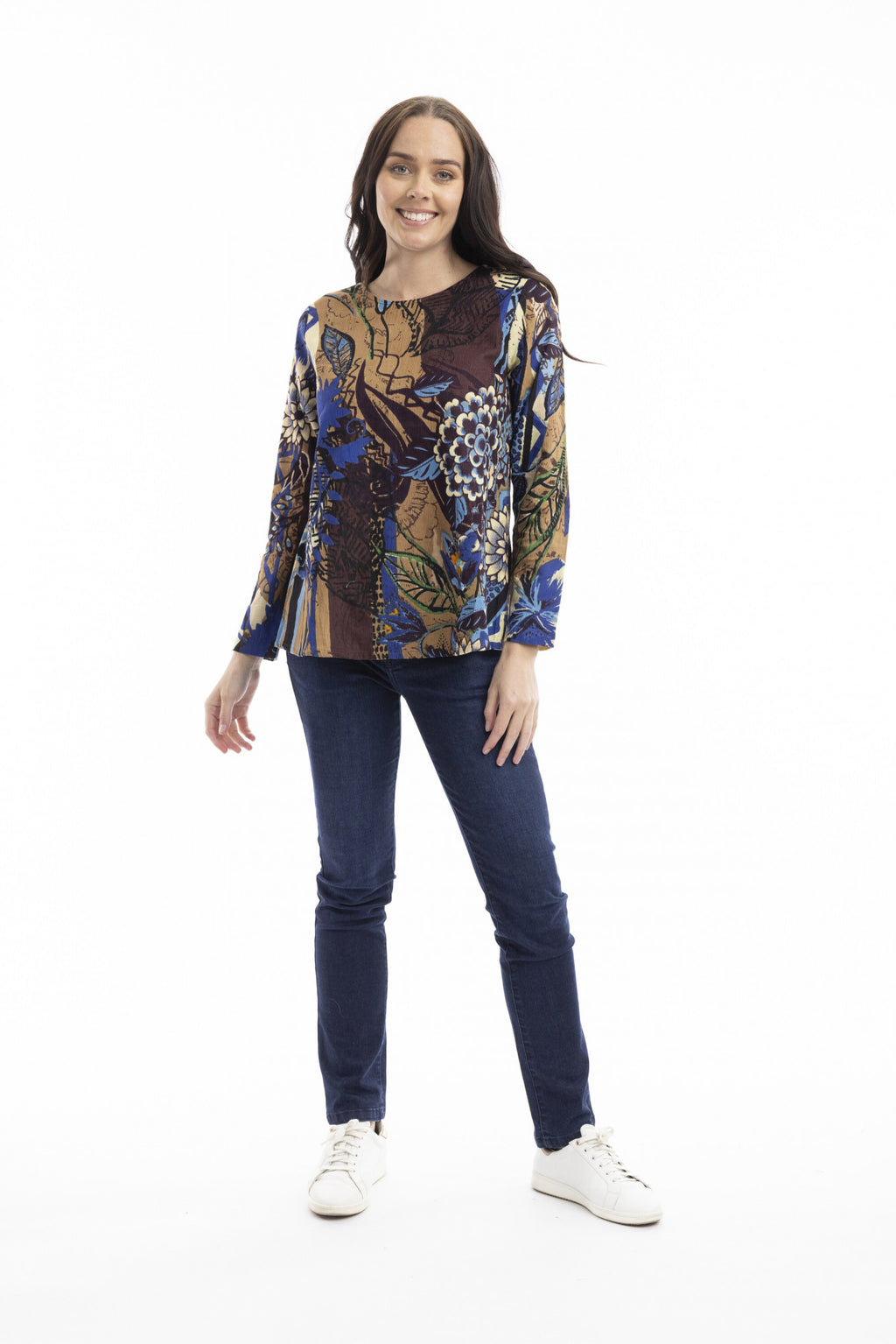 Desert Rose Corduroy top by Orientique