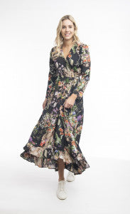 Fidelio Wrap Dress by Orientique