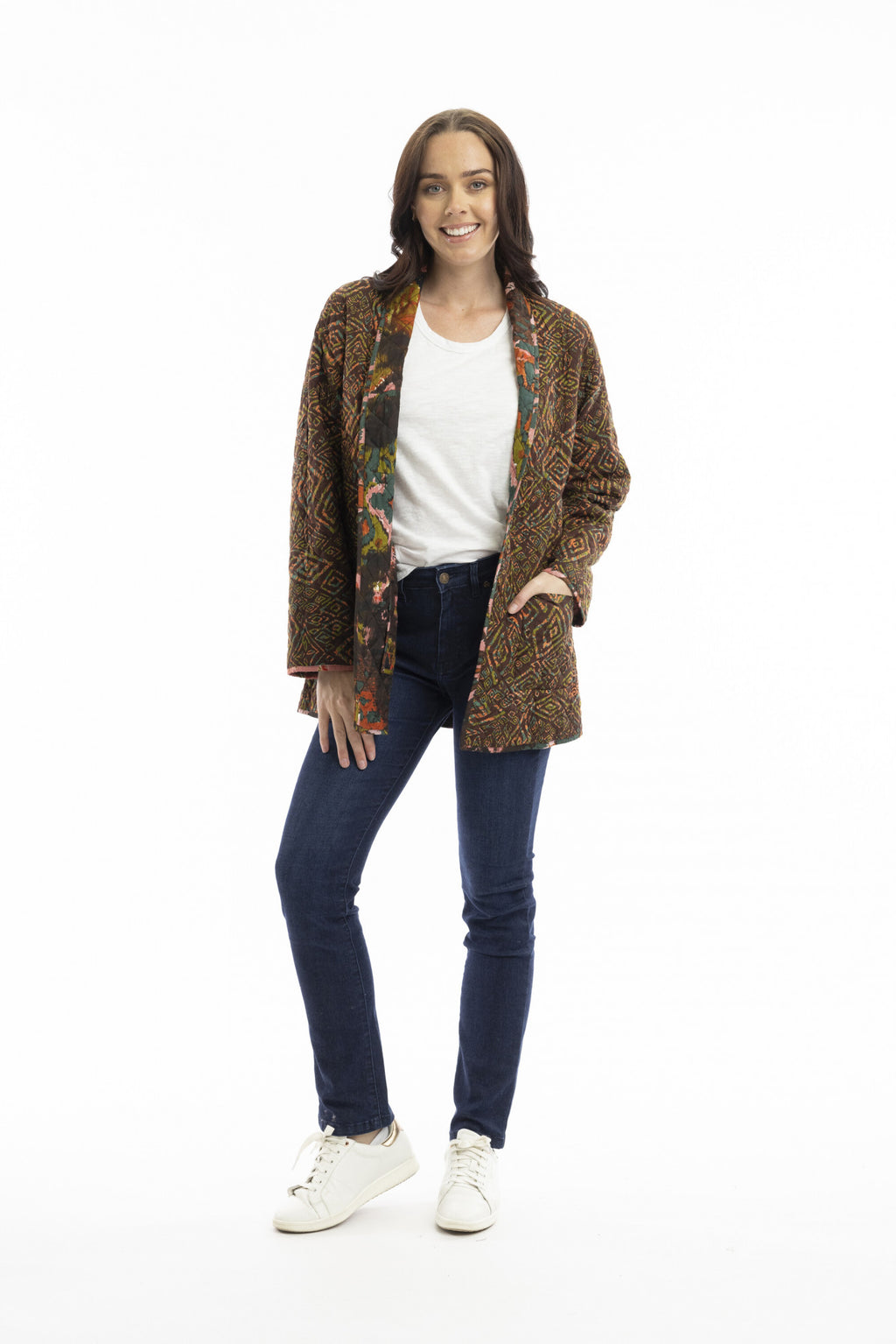 Diamonds by Orientique Reversible Coat