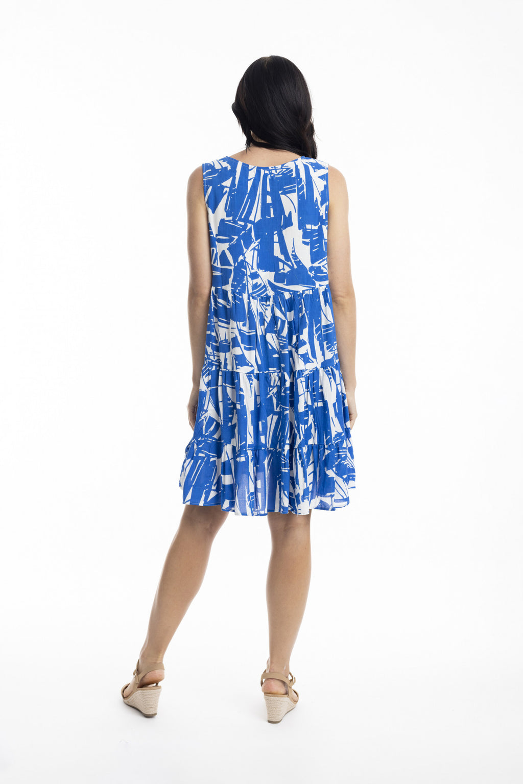 Cannes Button Through Summer Dress by Orientique