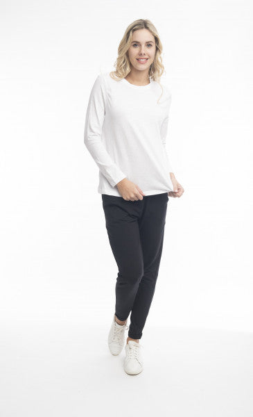 Essential knit Long Sleeve Tee by Orientique