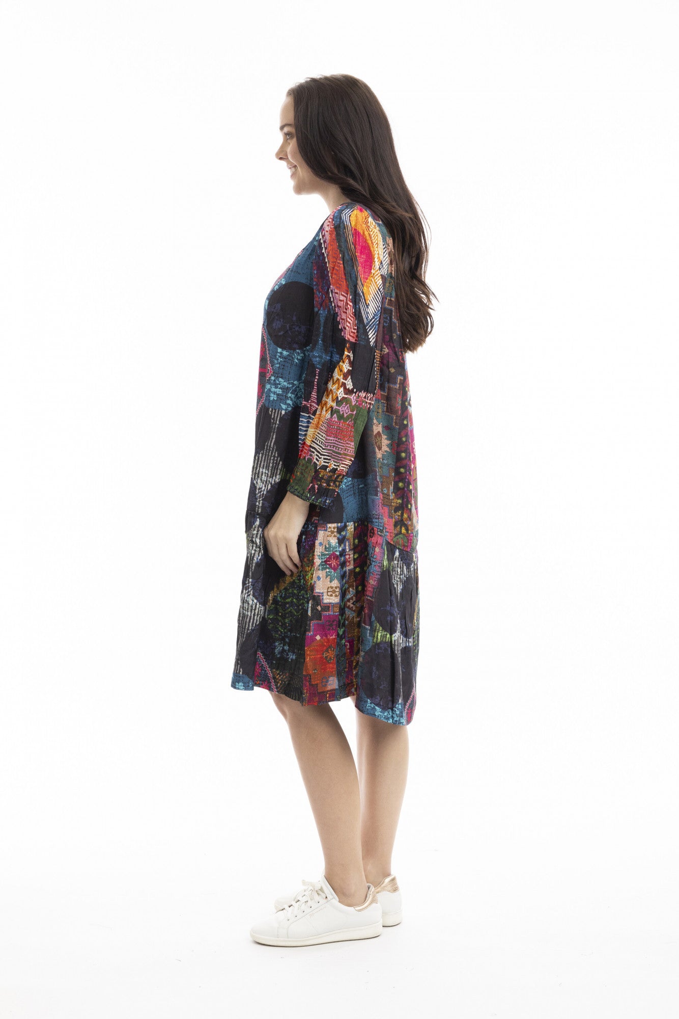 Drop Waist Dress Mosaic by Escape