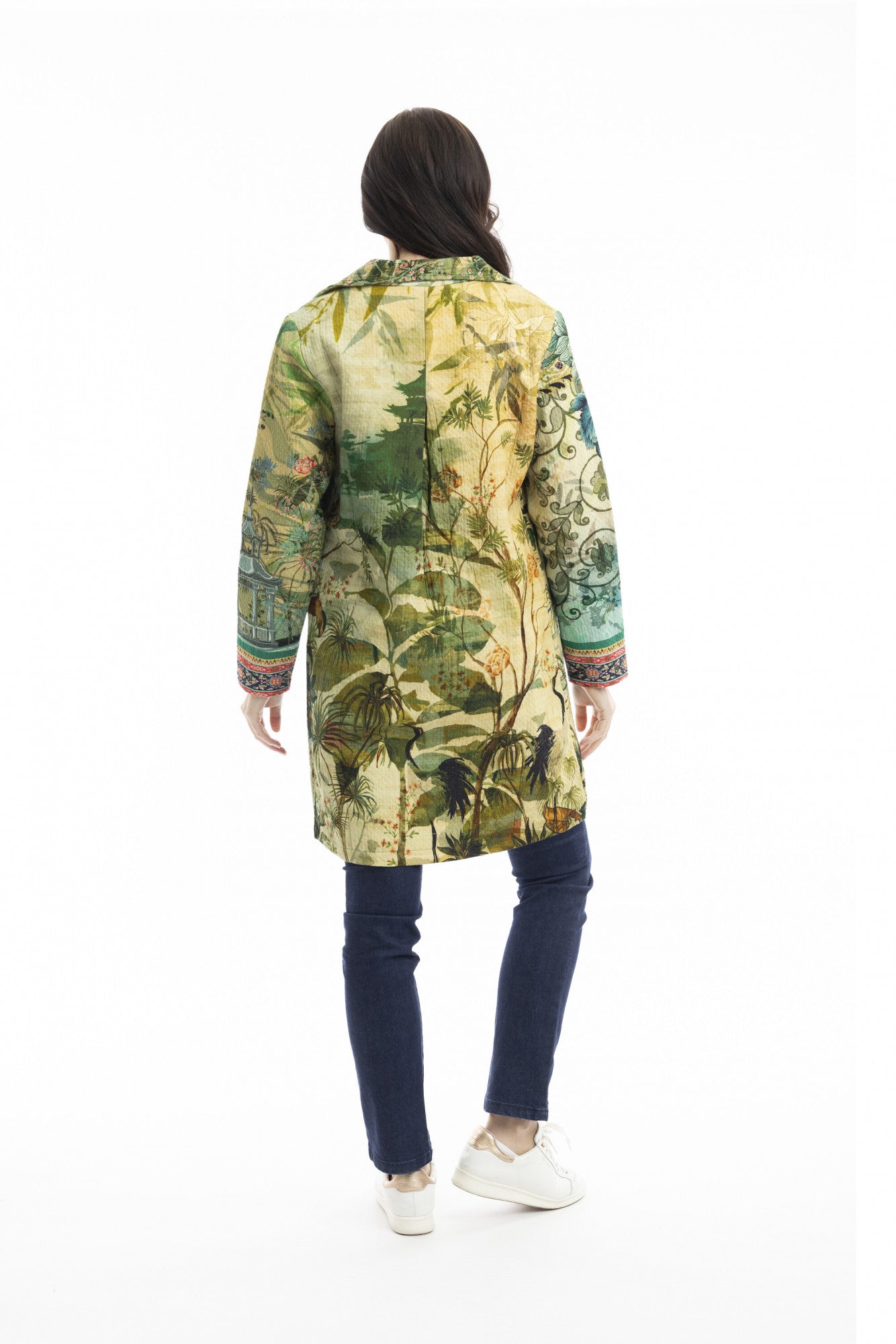 Digital Printed Coats by Orientique