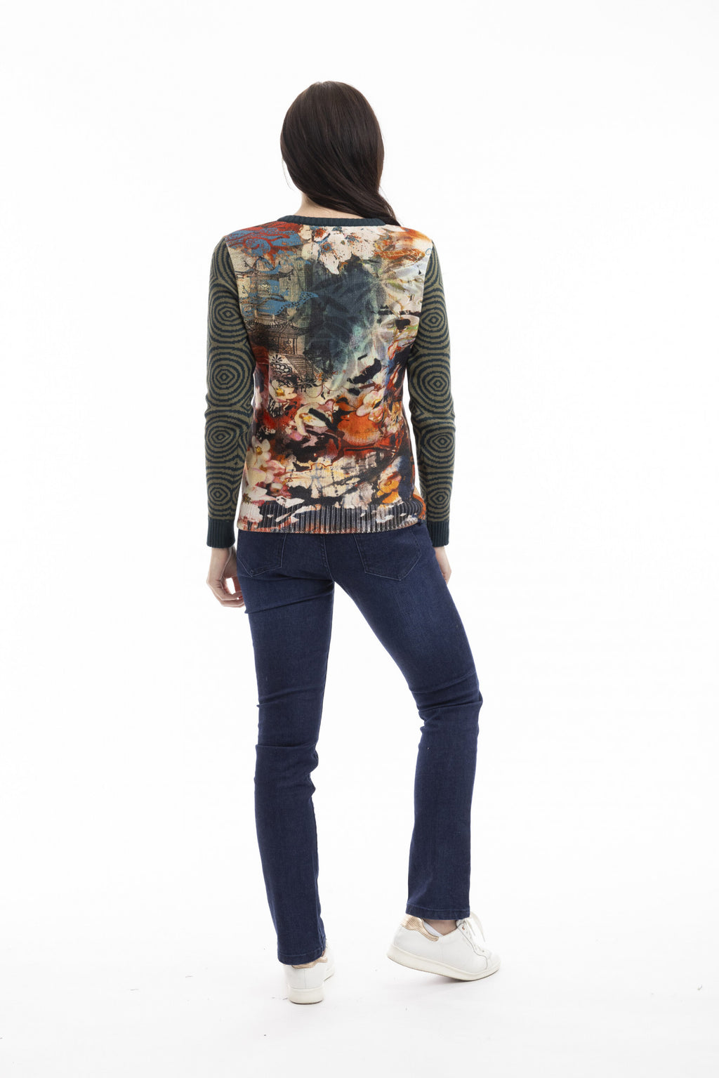 Free Bird Digital Jumper by Orientique