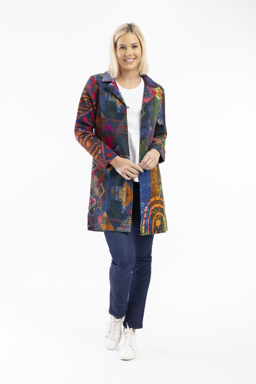 Digital Printed Coats by Orientique