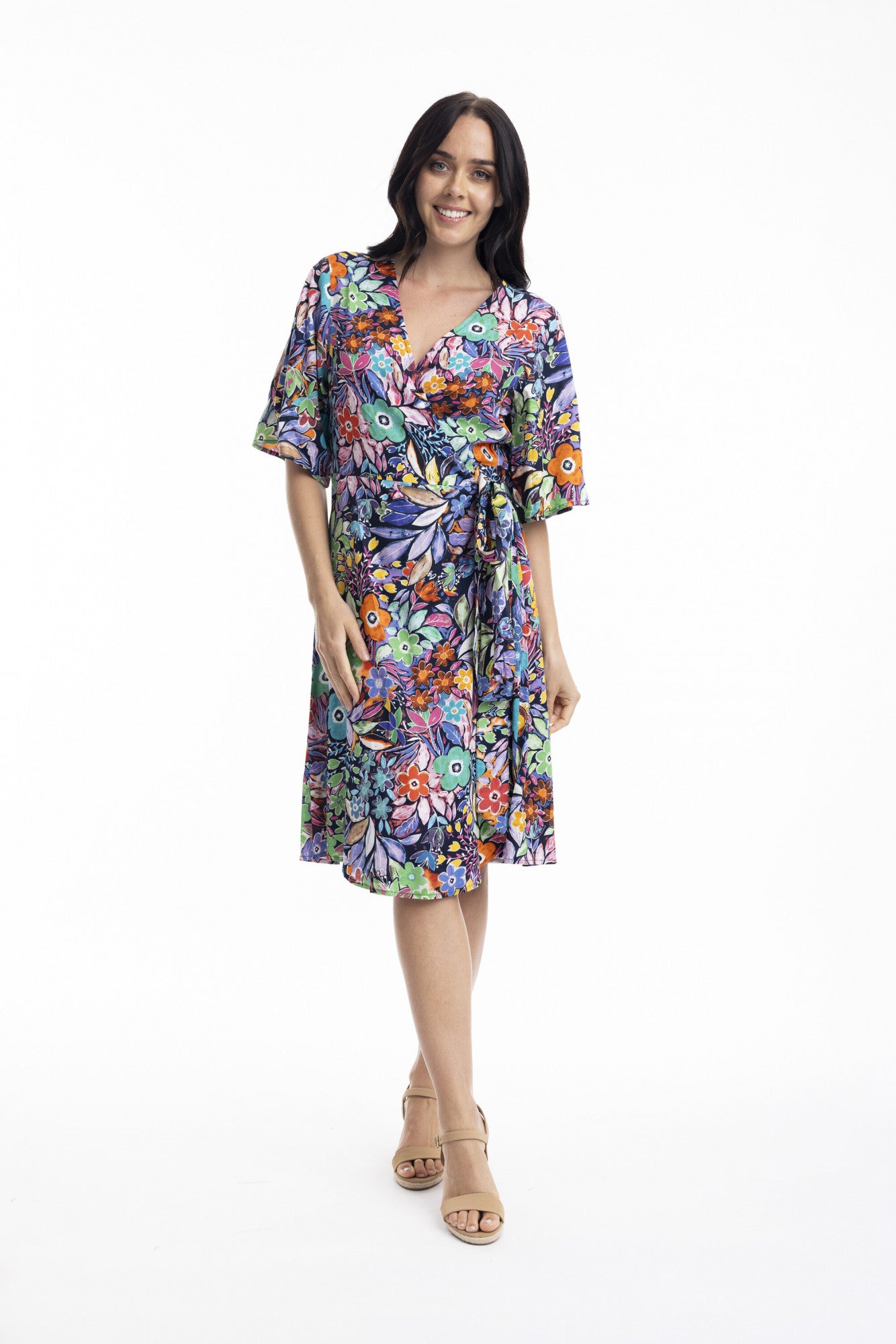 Grenada Wrap Dress by Orientique