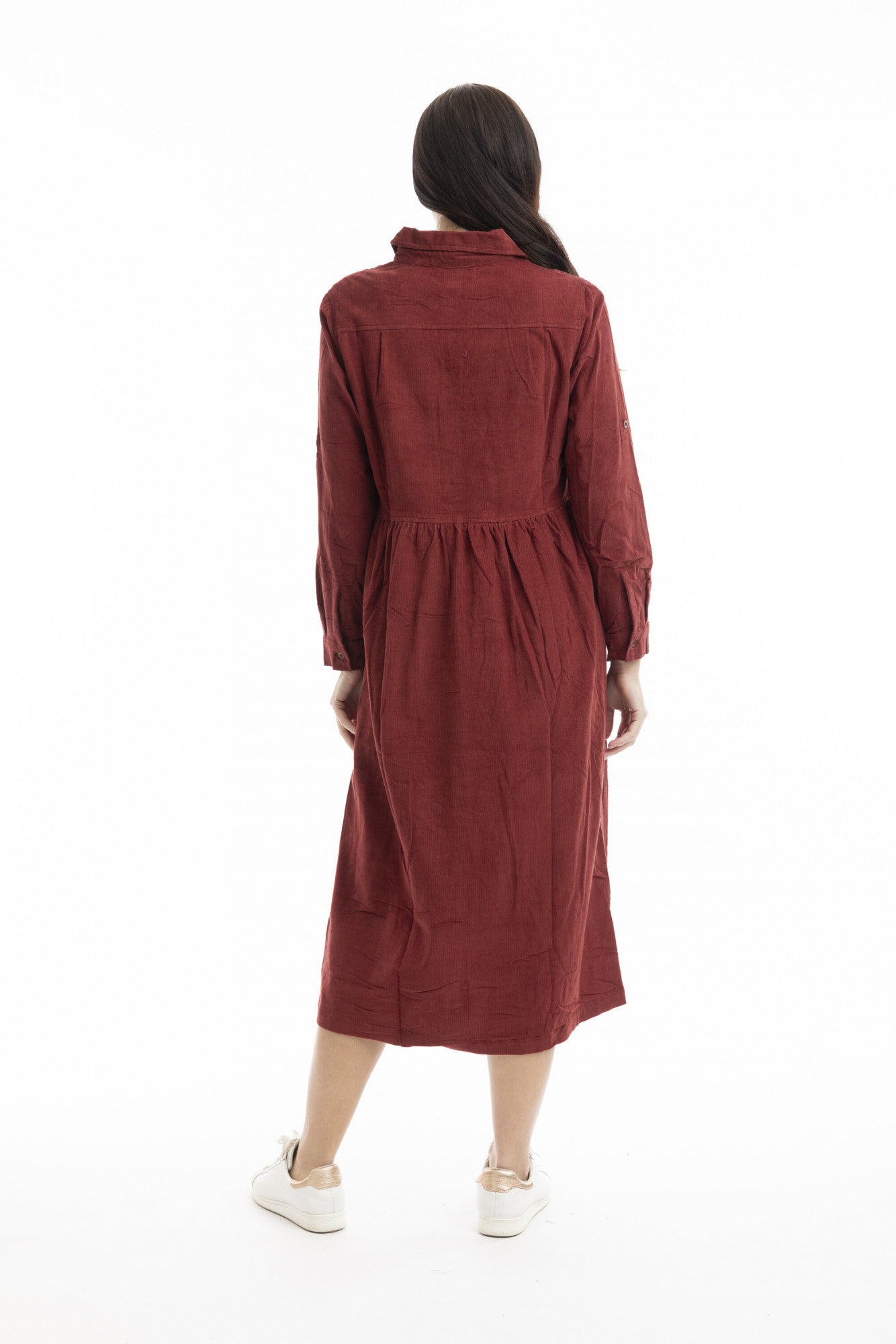 Cord Collar dress by Orientique