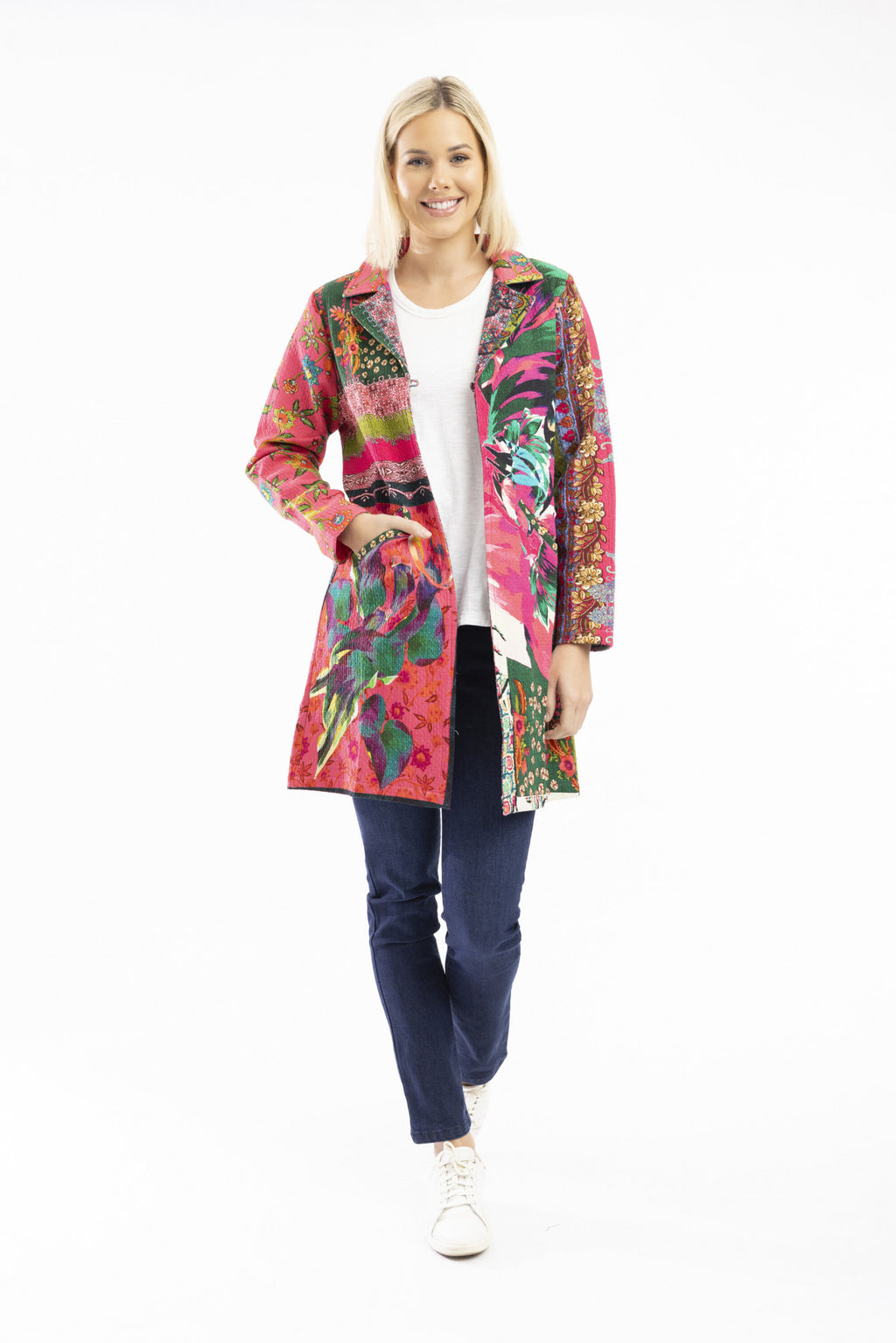 Digital Printed Coats by Orientique