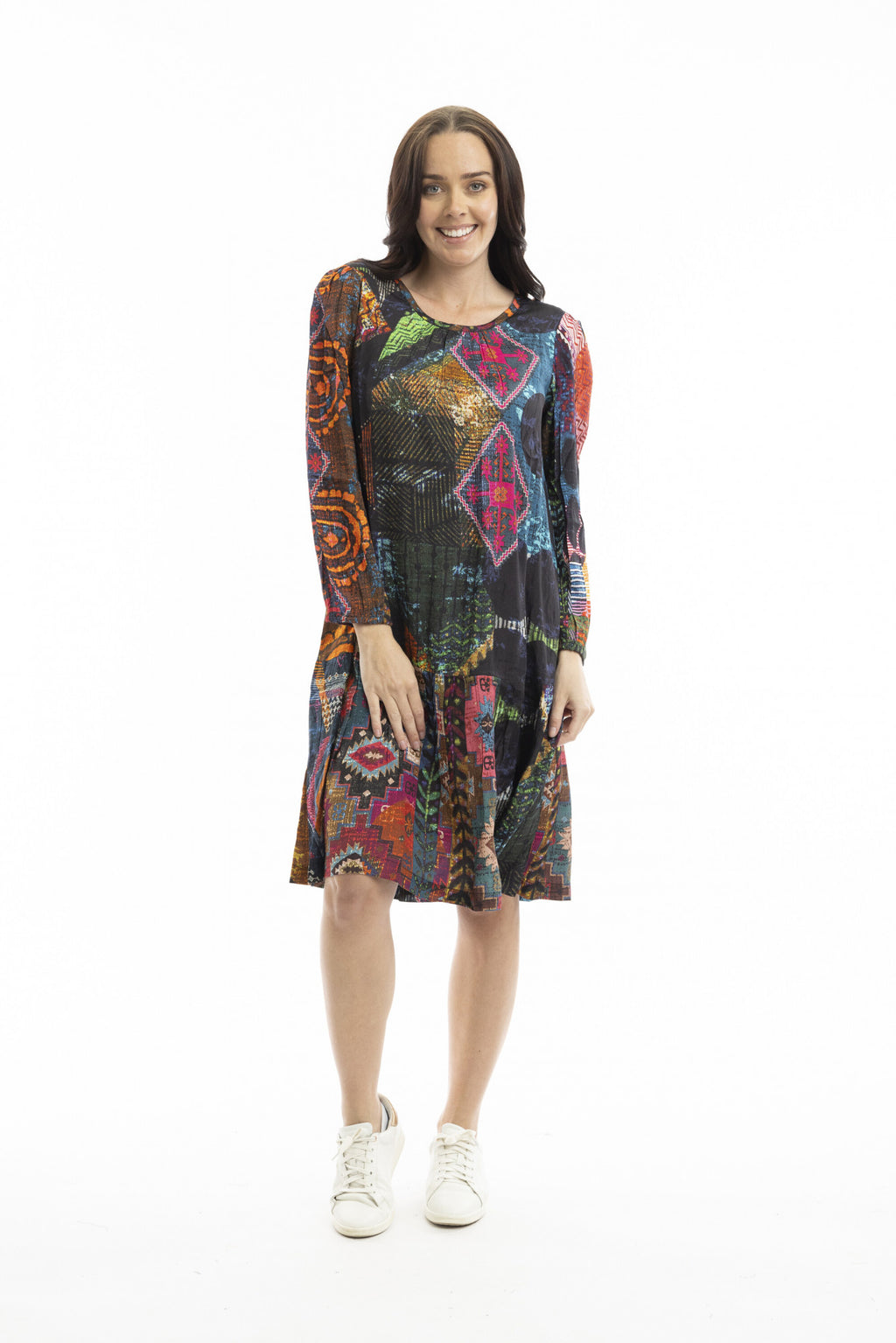 Drop Waist Dress Mosaic by Escape