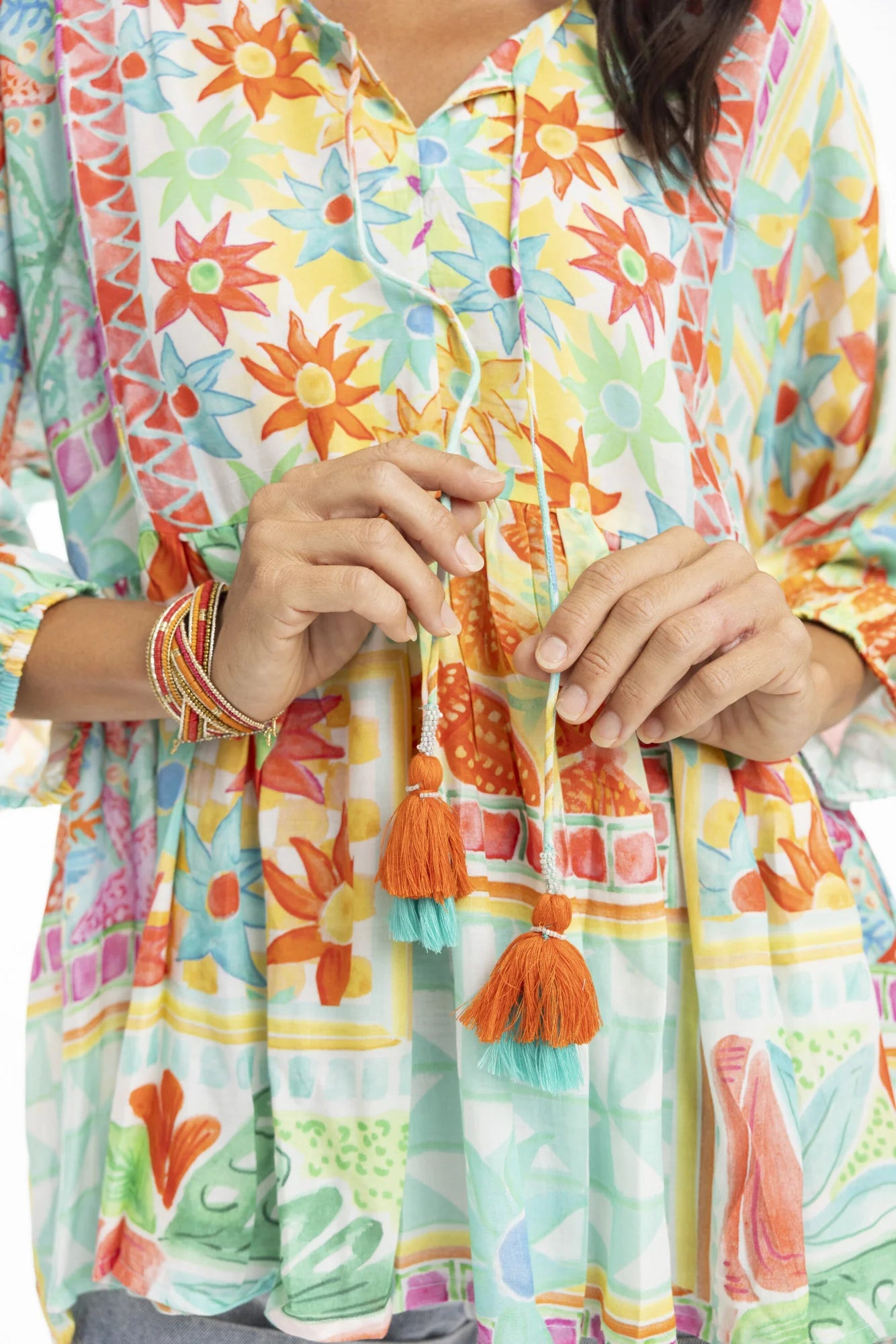 Sandy Boho Top by Escape